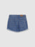 Pantaloncini mom con risvolto