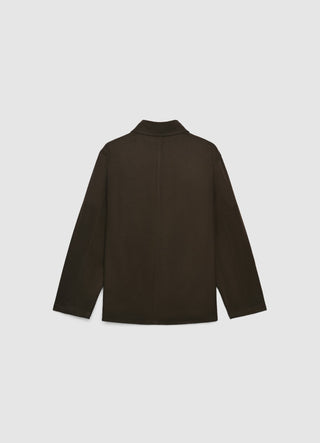 Chemise à manches longues unie