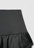 Gonna-pantalone similsatin con balze