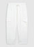 Plain-coloured cargo trousers