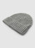 Ribbed beanie with cuff