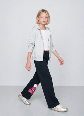 Pantaloni ginnici con stampa Hello Kitty e Kuromi