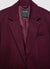 Blazer monopetto a tinta unita