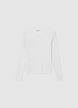 Maglia girocollo a costine - XL