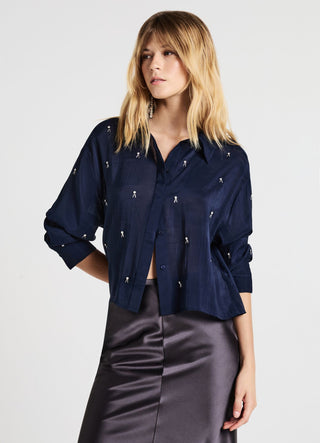 Camicia trasparenze applicazioni