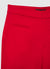 Einfarbige Cropped-Flare-Hose