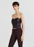 Bralette-Top in Lederoptik