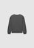 Uni-Farbener Rundhalsausschnitt-Sweatshirt