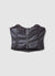 Bralette-Top in Lederoptik