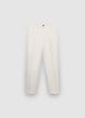 Pantaloni elastico sul retro - L