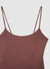 Solid colour bodysuit with thin straps
