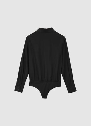 Camicia body tinta unita