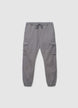 Cargo jogger trousers with drawstring - 46 EU