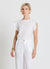Blusa sangallo maniche rouches