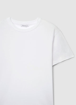 T-shirt girocollo a tinta unita