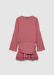 Mini-Kleid mit Rüschen und Raffungen - XS