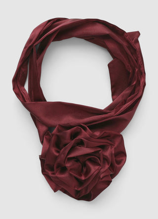 Ceinture à nouer avec fleur