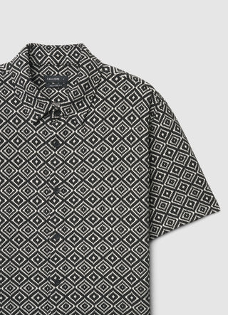 Camicia classica fantasia etnica