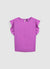 Blusa maniche con rouches