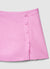 Shorts-jupe avec boutons latéraux