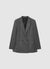 Double-breasted pinstripe jacket