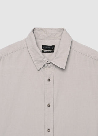 Regular fit corduroy shirt
