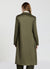 Suede-effect coat