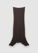 Long skirt with ruffle - XS