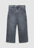 Wide leg jeans with rhinestones