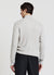 Rollkragenpullover mit Waffelstruktur