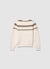 Jacquard-Pullover mit SKI-Schriftzug