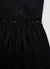 Vestito corto con spalline e inserti ricamati