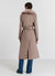 Cappotto collo pelliccia sintetica