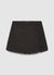 Gonna-pantalone effetto velluto