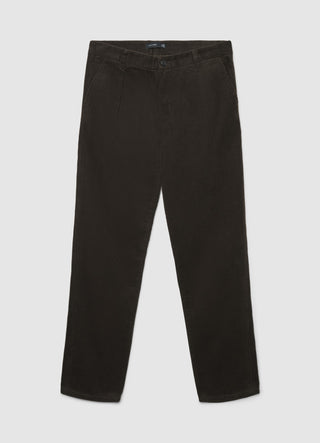 Pantaloni chino effetto velluto