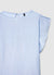 Blusa con maniche a volant