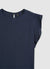 Blusa maniche con rouches