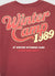 T-shirt over con stampa
