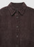 Velvet-effect shacket