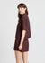 Camicia maniche corte a righe tono su tono