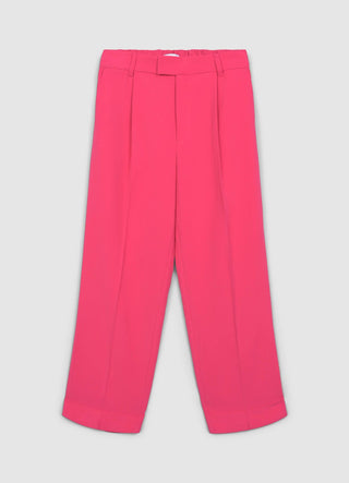 Pantalone classico con risvolto