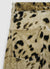 Pantaloni straight ciniglia animalier