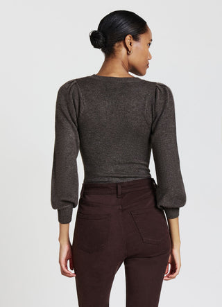 Body in maglia con trecce