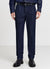 Jeans with pleats
