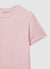 Solid-coloured crew-neck T-shirt