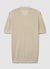 T-shirt polo tessuto operato