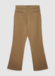 Unifarbene Cropped Flared Hose - XS