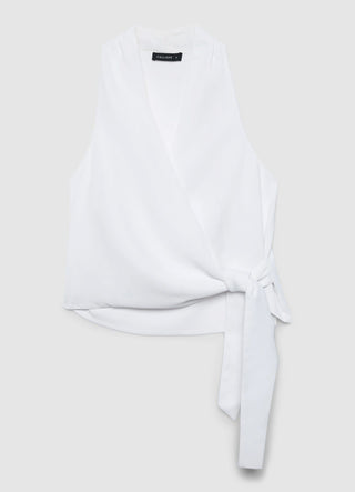 Crossed top with sash