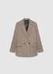 Giacca doppiopetto pied de poule - XS