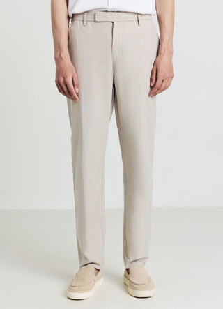 Striped trousers